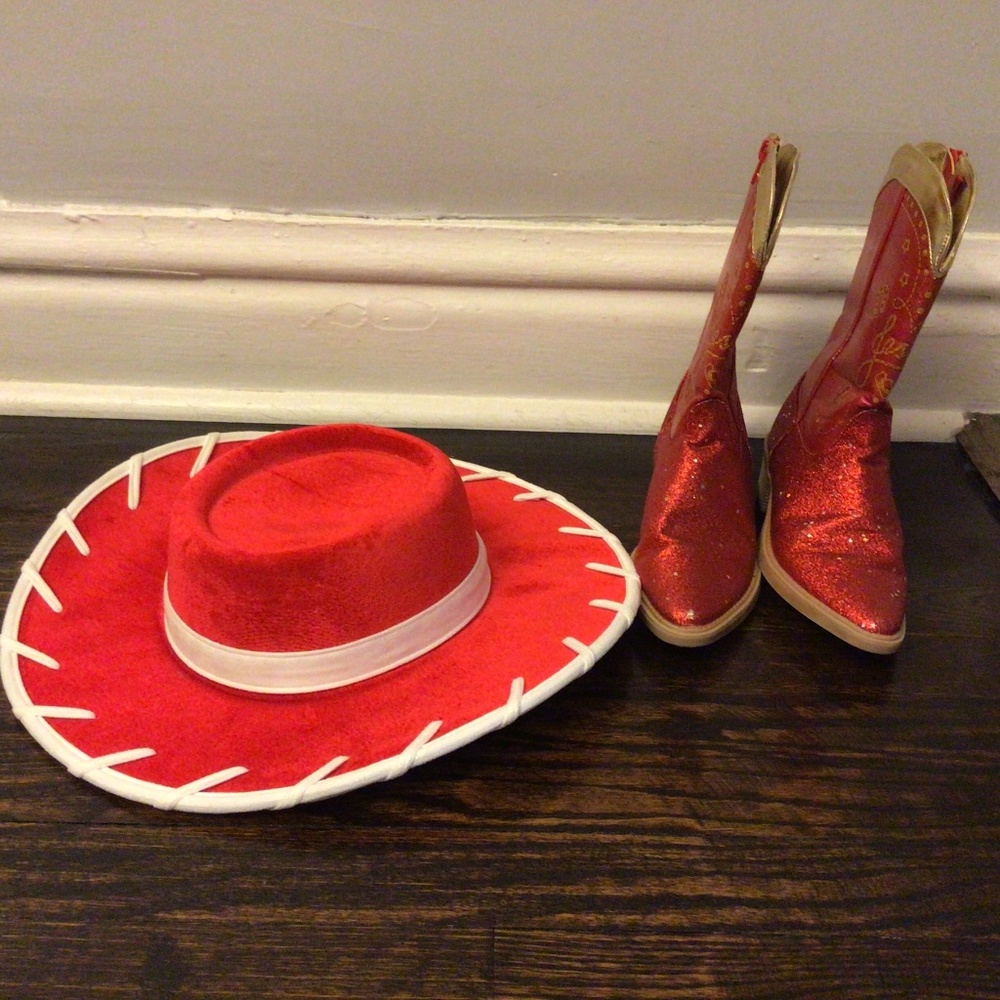 Toy story Jessie’s boots and hat